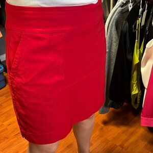 Red Skort